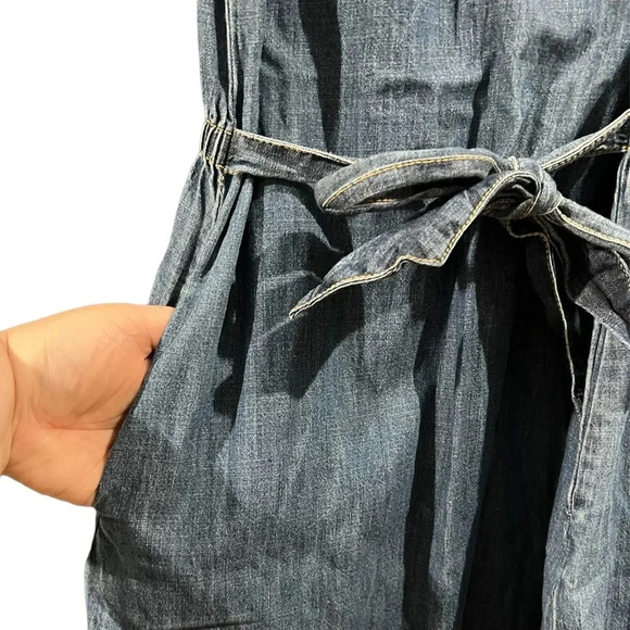 Tommy Hilfiger denim dress with cinched waist, size XS - Picture 3 of 4